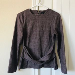 ZARA Brown casual blouse